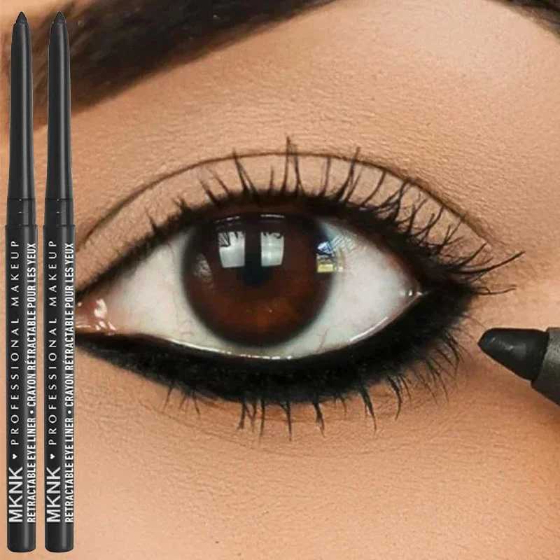 Waterproof Black Eyeliner Pencils Smudge-Proof Long-Lasting Beginner-Friendly Eye Makeup High Pigment Black White Eye Liner Pen H260328