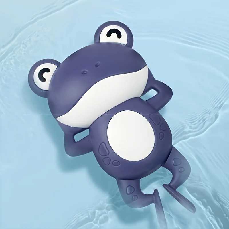 Frog Bath Toy - Non-toxic Plastic Suitable for Water Games Ideal ShowerSwimming Pool Game Partner Gift for Summer Holiday Z260328