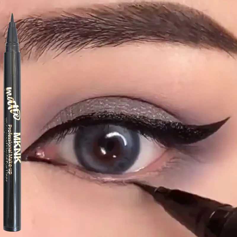 Black Fine Long Lasting Liquid Eyeliner Pen Waterproof Quick-dry Eyeliner Pencil Makeup Smooth Matte Eye Liner Pen No Fading H260328