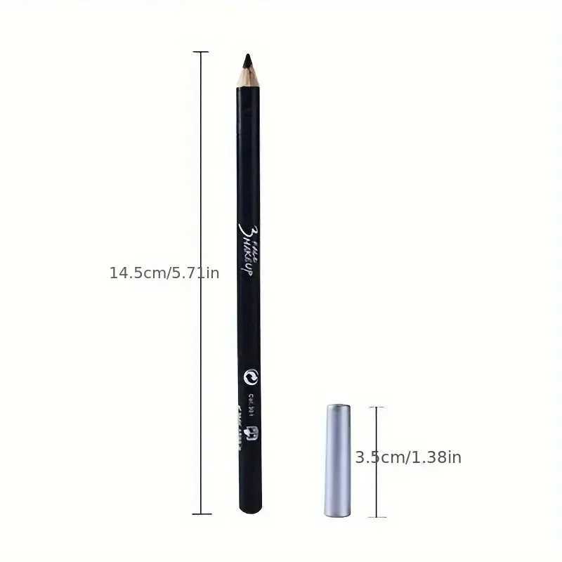 2PCS Anti-smudge Eyeliner Set - Easy To Glide on Long-lasting Rich in Pigments Fine Refill Versatile Suitable for Beginners H260328