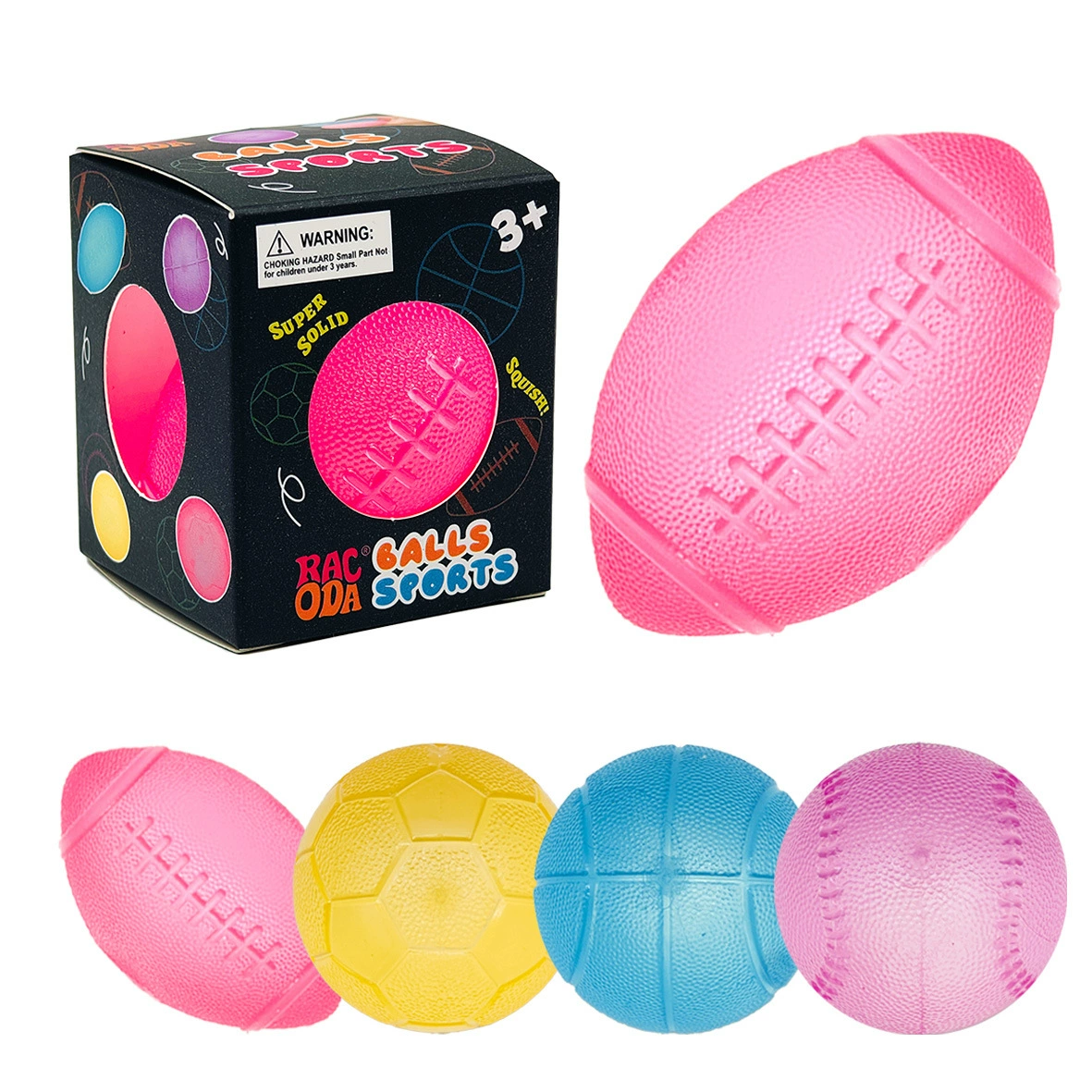 New Maltose Slow Rebound Pinch Music with Four Ball Type Stress Relief Toys