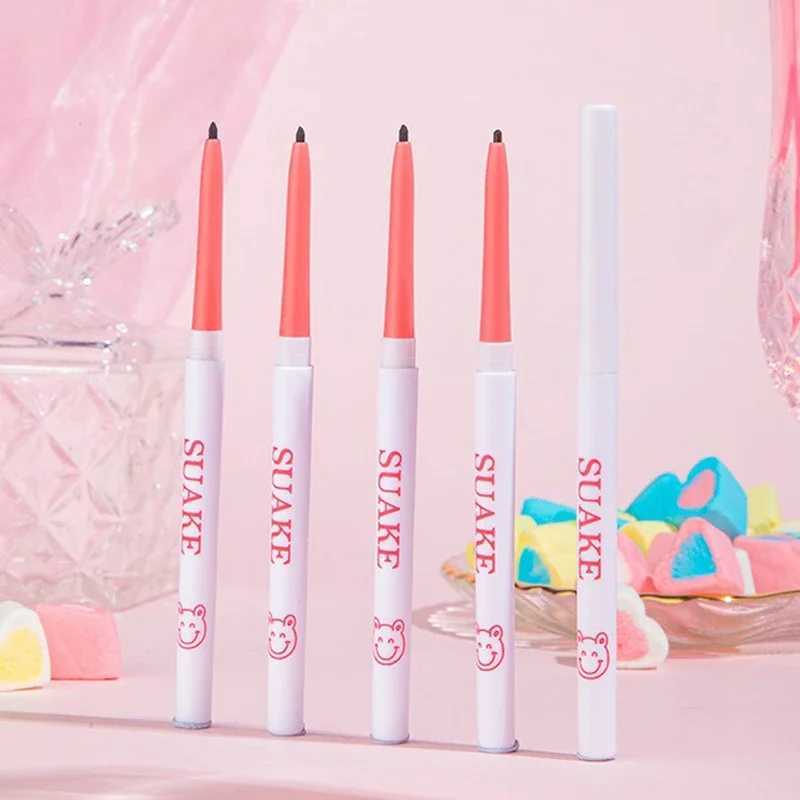 1pcs Beauty Eyeliner Pencil Eyeliner Gel Pen Waterproof Long Lasting Silkworm Pen Black Brown Eyeliner for Beginners Eye Makeup H260328