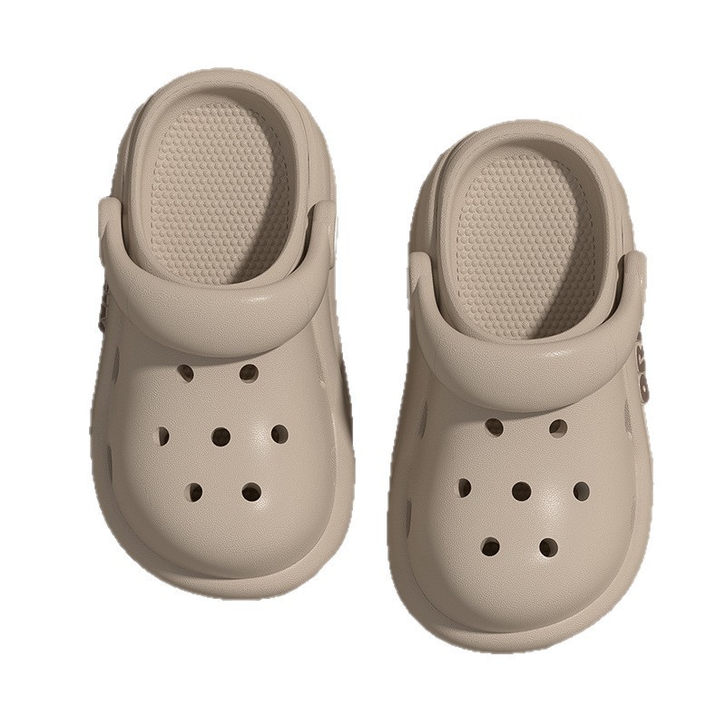 Men Women Non-slip Slippers Solid Slide Suitable Children Outdoor Sandals Breathable Eva Shoes Thick-soled Garden Shoes Free shipping Size 24-41