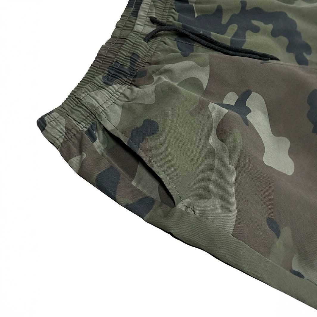 Trendy Camo Cargo Pants Camo Cargo Pants - Mens Trendy Casual Regular Fit Trousers With Side Pocket For Outdoor Activities M260328