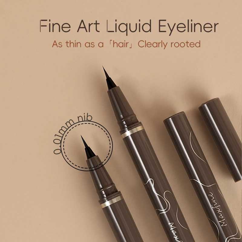 Smooth Very Fine Eyeliner Pen Longacting Quickdrying Waterproof Eyeliner Pen Suitable For Beginners Girls Holiday Gifts H260328