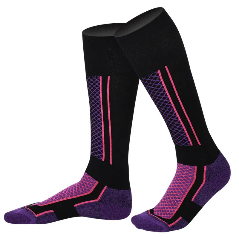 Winter Men Women Warm Ski Socks Thicker Sports Snowboard Cycling Soccer High Elastic Thermal 260327 - view 6