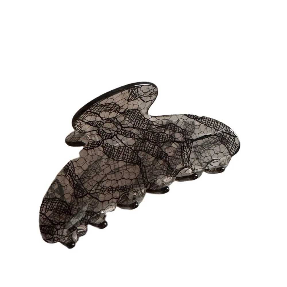 85CM New Korean Woman Senior Lace pattern Hair Claw Barrettes Girl Fashion Hair Clips Hair Headwear Hair Accessories Hairpins H260328