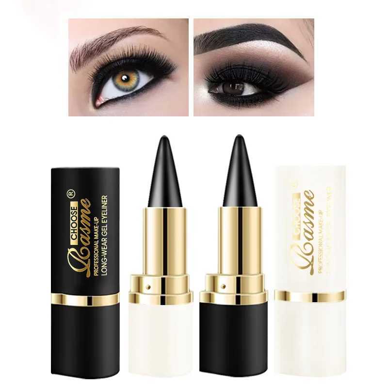 Creamy texture Eyeliner 1 Count /2 Counts Easy Coloring Sweat Proof High Pier Pencil Daily Makeup Accessories for Women H260328