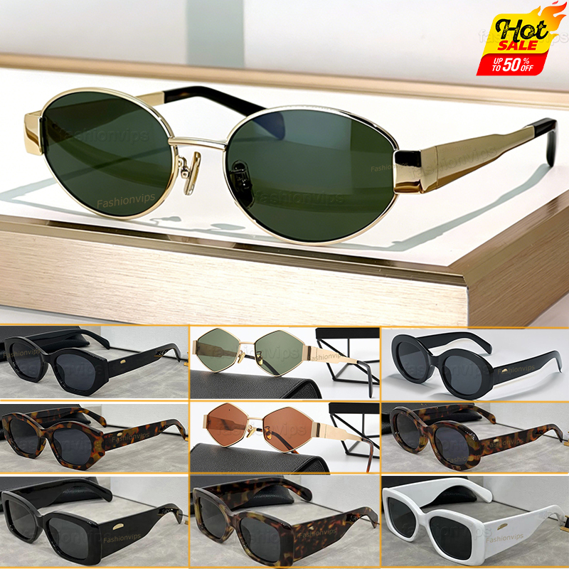 Fashion Designer Sunglasses 1680S Women Men Oval Glasses Womens Sunglass UV400 Polarized Glass Lens With Box