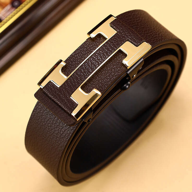 High Quality Leather Belt Luxury Belt Men Belt Automatic Belt Casual Business Belt Can Be Paired With Jeans Chunjinqiuli