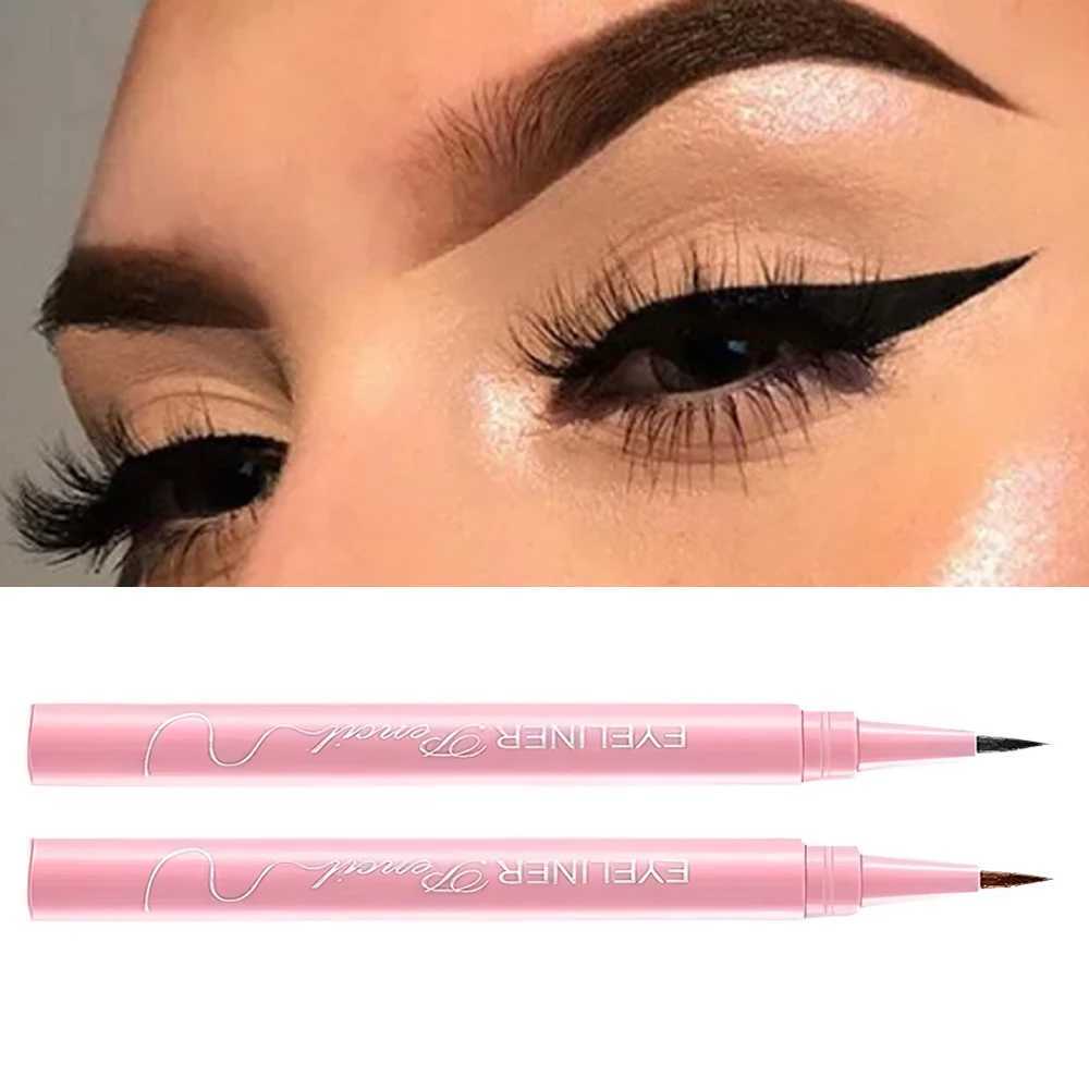 Waterproof Ultra-Fine Liquid Eyeliner Pencils Smudge-Proof Quick-Drying Matte Lasting Black Beginner Eyeliner Gel Pro-Makeup H260328