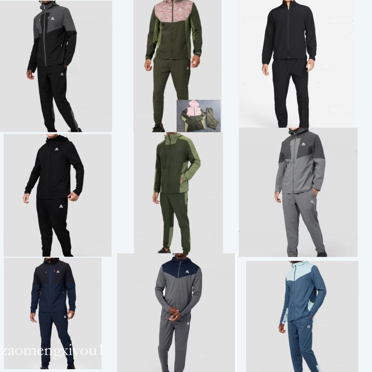 2025 montirexs tracksuit High quality 3-piece set designer shorts and t shirt monterex tracksuit Men's Short Sleeve Set Men's T-Shirt Women's Short Sleeve Blank 693