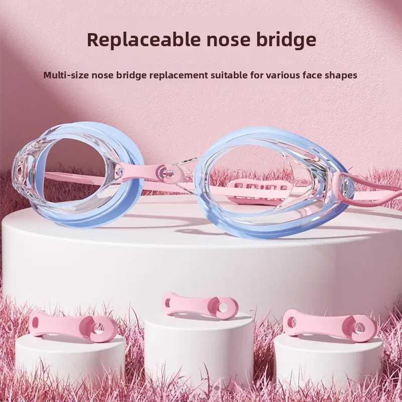 Swimming goggles high-definition waterproof anti-fog professional racing training swimming glasses Z260328