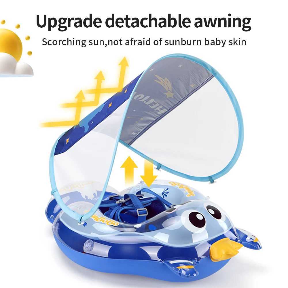 Swimbobo Kids Inflatable Baby Floating Water Toy Swimming Floats Waist Trainer Child Swim Pool Ring PVC Children Float Z260328
