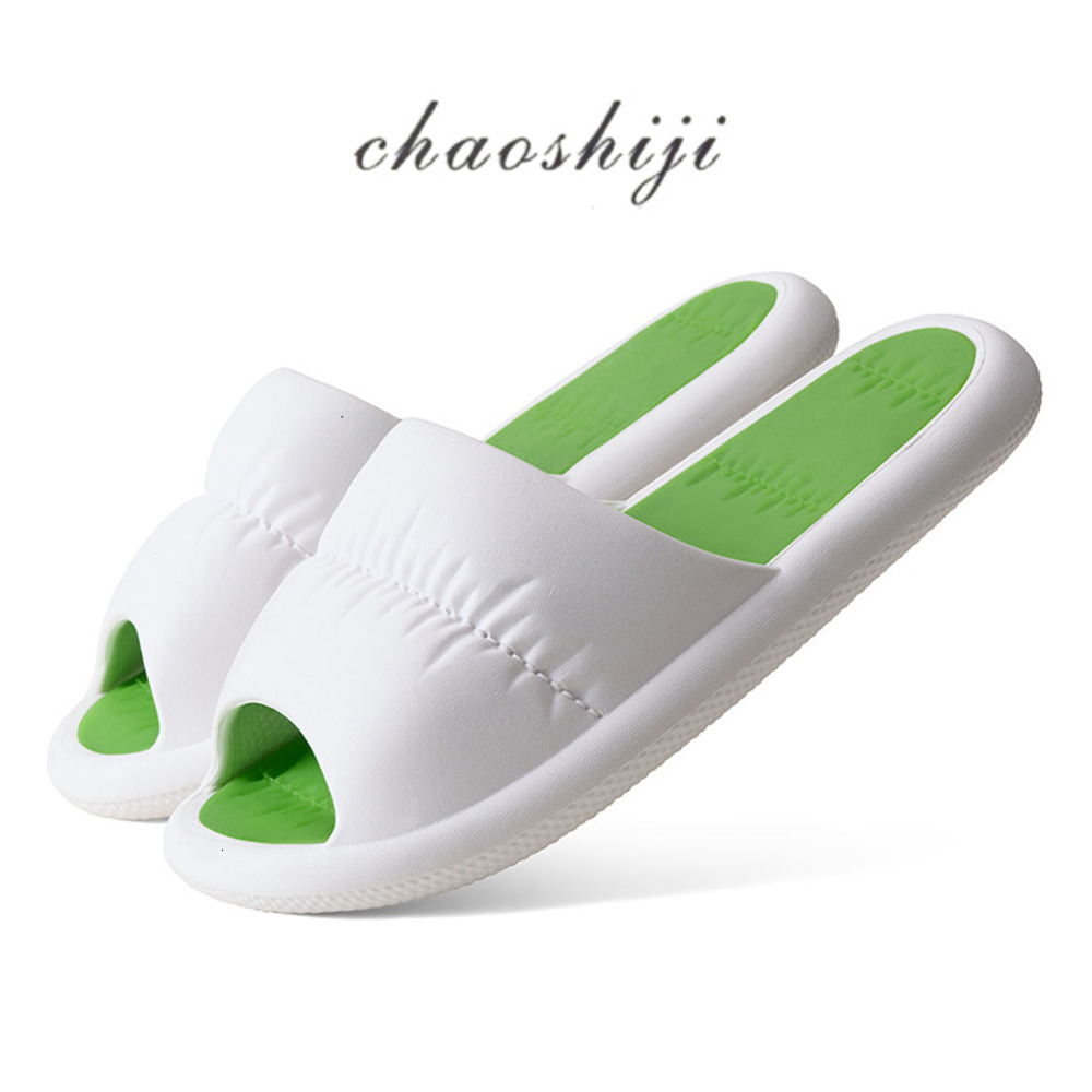 Design Slippers Trendy Casual Sandals EVA Slides For Home Sandals Acupressure Massage Slippers Non Slip Fashion Gifts Solid Slide Daily Outfit 8858A-2 - view 3