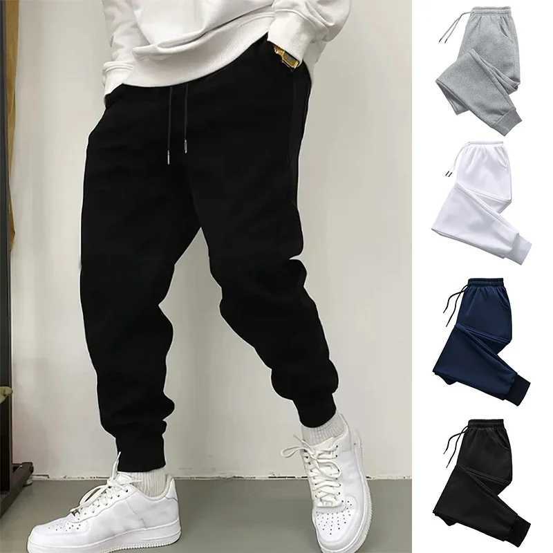 Casual Mens Sweatpants Hot Sales Solid Color Pants Outdoor Sports Jogging Pants Daily Street Man Trousers Fitness Sportswear a04 M260328