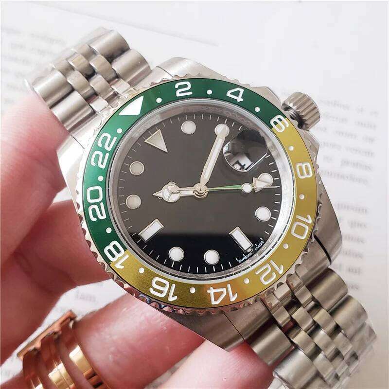 2026 New Men's Ceramic Watch - Sleek 4-Hand Dial with Date, Analog Quartz Watch, Modern Minimalist Design for Casual Wear 26H0328