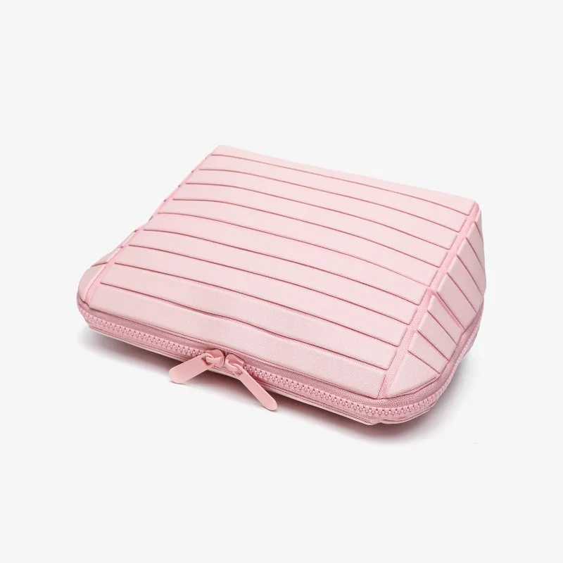1pcs Striped PVC Storage Bag Large Capacity Outdoor Travel Toiletries Organizer Pouch Portable Travel Cosmetic Bag D260328