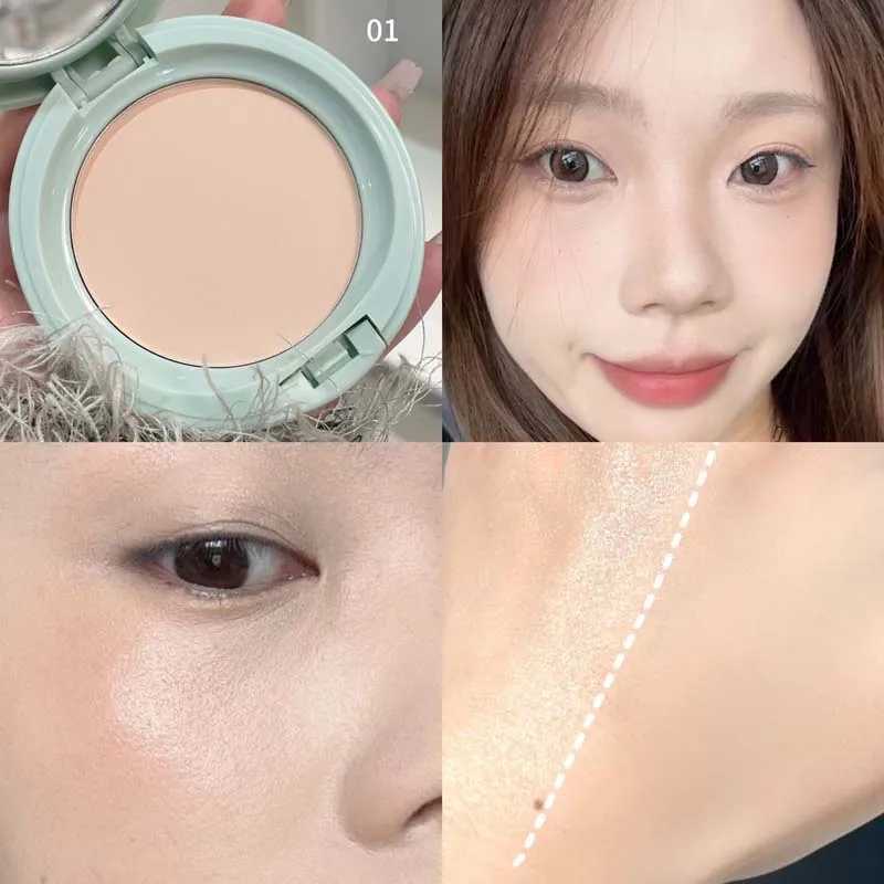 Toot Dodo Oil-Control Setting Powder - Waterproof Long-Lasting Soft Focus Skin Tone Correcting Contour Pressed Powder H260328
