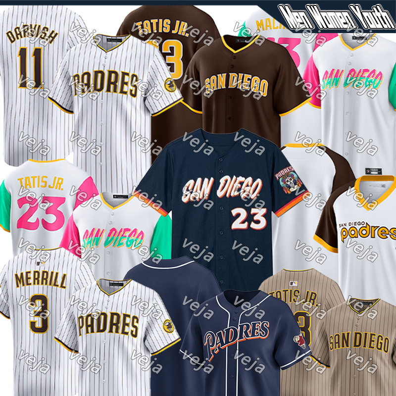 San Diegocity padres jersey Baseball Jerseys Fernando Tatis Jr. #13 Machado Yu Darvish Xander Bogaerts Dylan Cease jersey