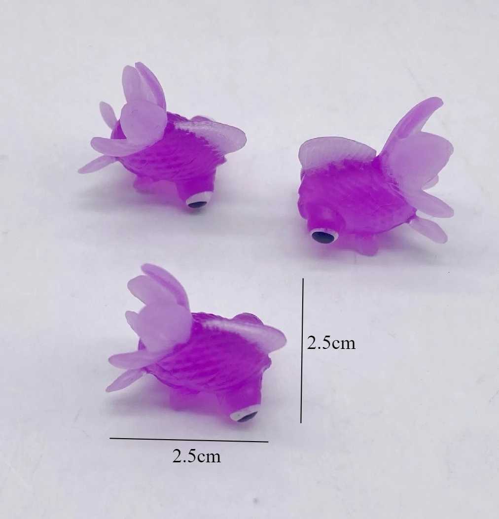 Childrens Water Toy Soft Rubber Marine Life Buoy Goldfish Net Fishing Model Swimming Bathtub Holiday Gift Z260328