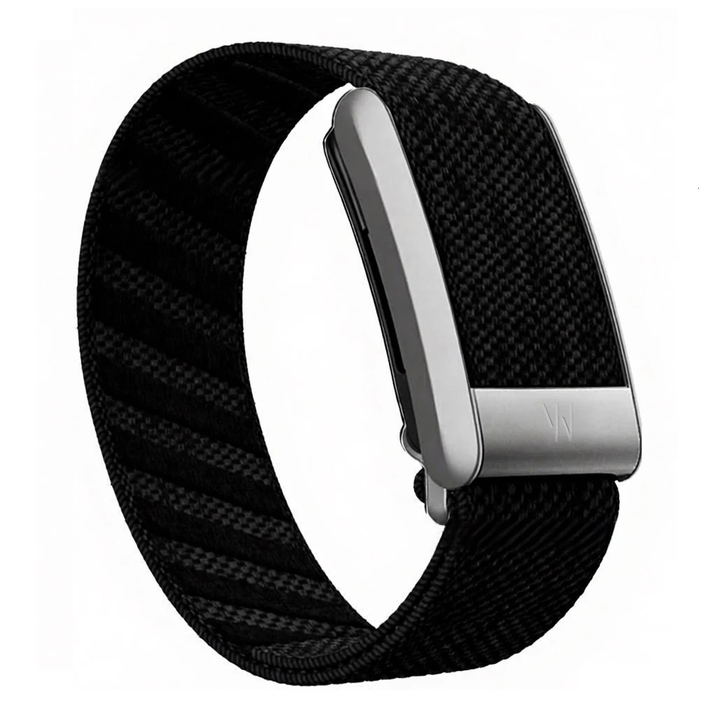 suitable for whoop40 nylon strap woven elastic sports replacement wristband with U-shaped metal frame and letter w 260324