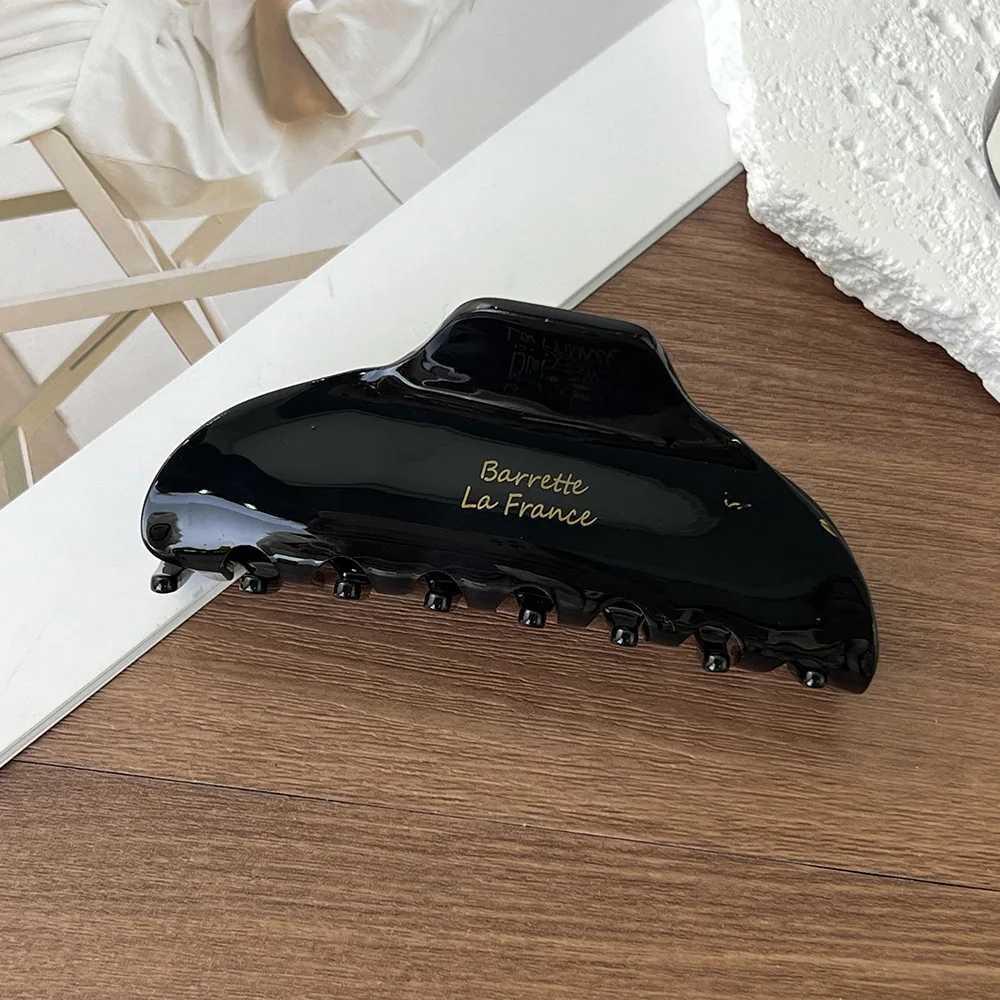 1pc New retro grip clip with premium texture back of head hair with shark clip temperament hair clip hair accessory headwear H260328