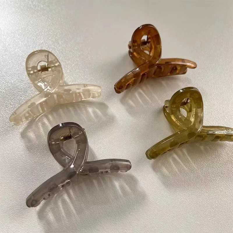 4PCS Jelly Small Grab Clip Simple Hair Clip Forehead Bangs Clip Female Side Broken Hair Organizer Clip Headdress New Hair Card H260328