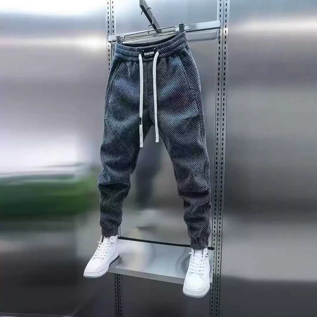 Trousers Man Pants for Men Mens Sweatpants Y2k Clothes Big Size Sport Gym Sports Mens Clothing Winter Workout Pants Baggy Wide M260328