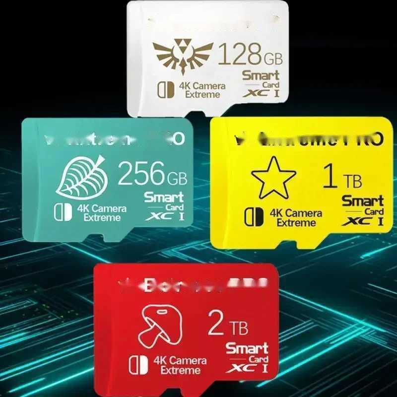 2TB High Speed Mini Memory Card 1TB Class 10 SD Card Memory Card 512/256/128GB SD Card For Nintendo Switch Accessories Q250527