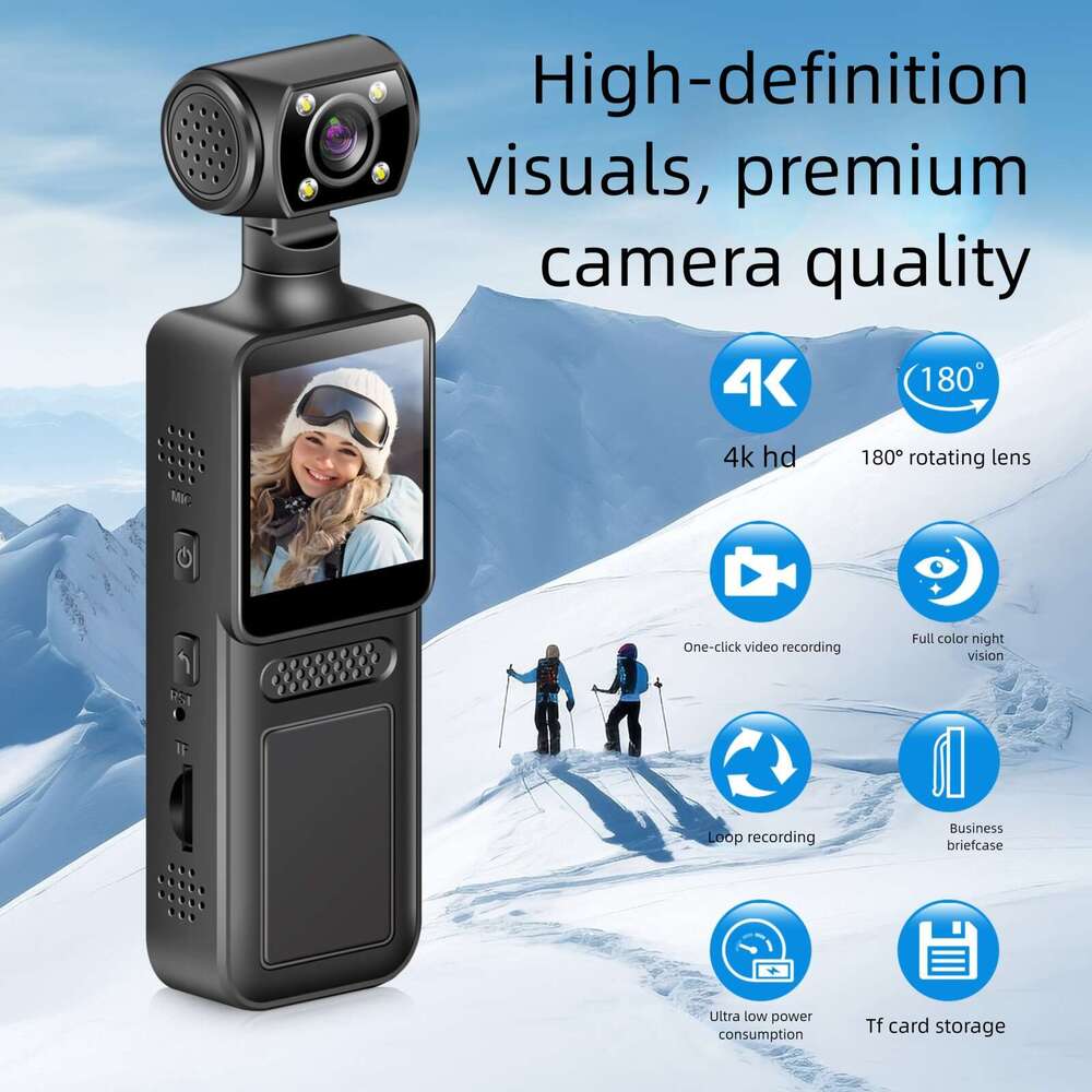 Famous Brand HD P Portable Recorder Pocket Riding Sports Camera CKS