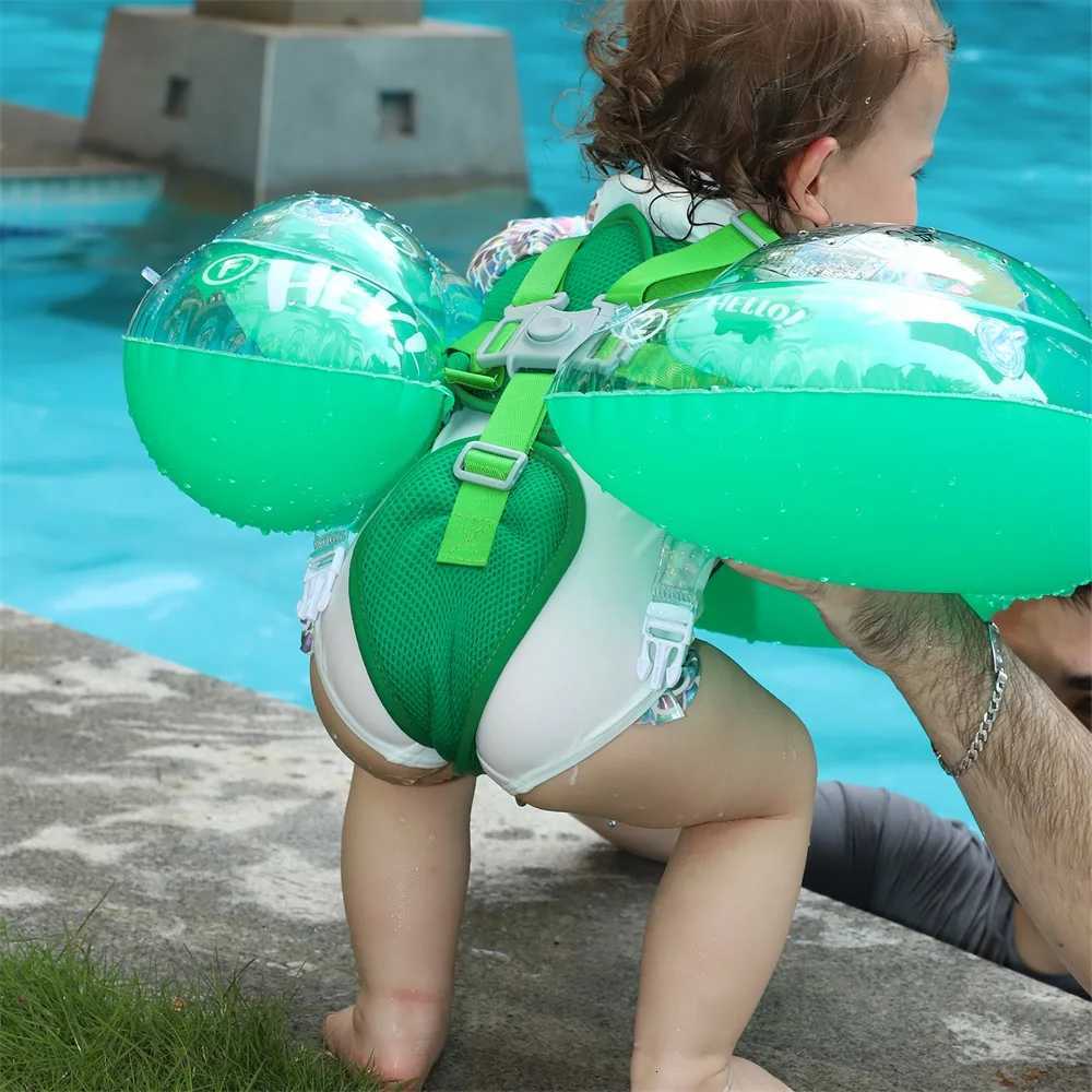 Swimbobo Kids Inflatable Baby Floating Water Toy Swimming Floats Waist Trainer Child Swim Pool Ring PVC Children Float Z260328