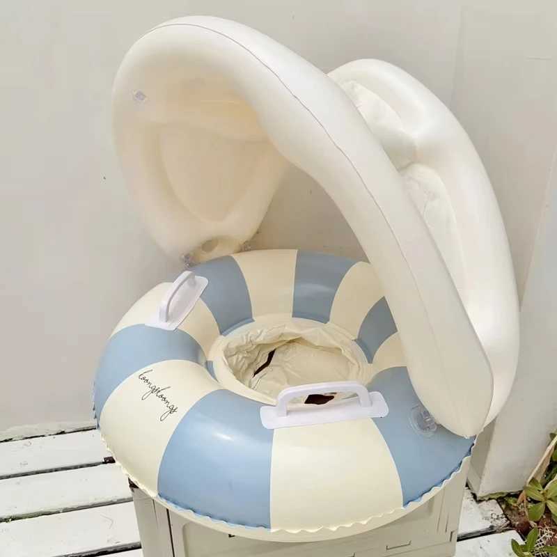 Baby Swim Ring Inflatable Toy Swimming Ring Floating Seat Swimming Circle Water Play Equipment Summer Beach Pool Party for Kids Z260328