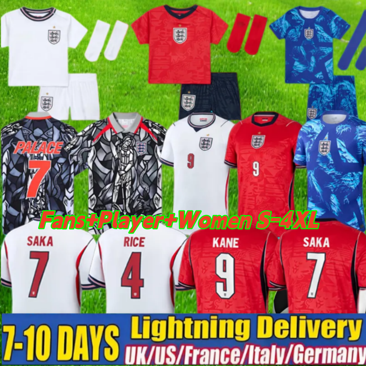 S-4XL 26 27 BELLINGHAM KANE england Soccer Jerseys RICE SAKA FODEN RASHFORD 2026 UK 2027 GASCOIGNE SOUTHGATE Retro Football Shirt 90 96 98 Euro