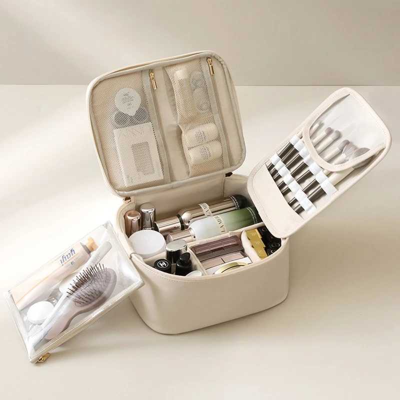 1pcs Large-Capacity Portable Multi-Function Cosmetic Bag Waterproof Toiletry Travel Organizer for Makeup Toiletry Storage D260328