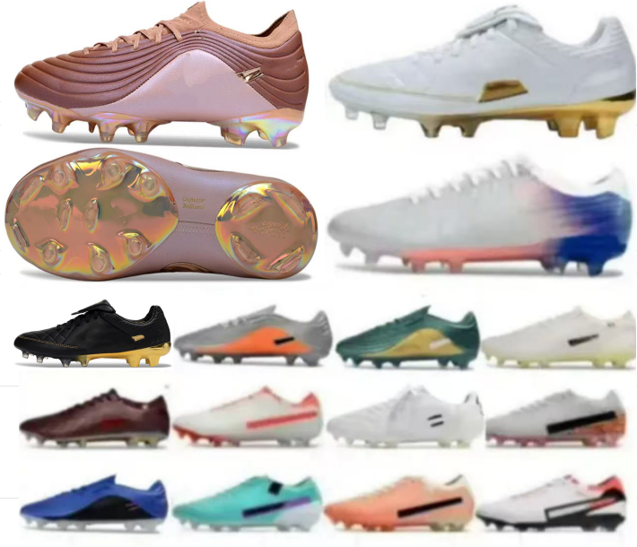 Top 9/10/11 Elite FG Soccer Shoes For Men Women Football Boots ACG 10s Designer Cleats Golden Touch Electric Pack Emerald Tiempos Youth Outdoor Sneakers Size 35-45