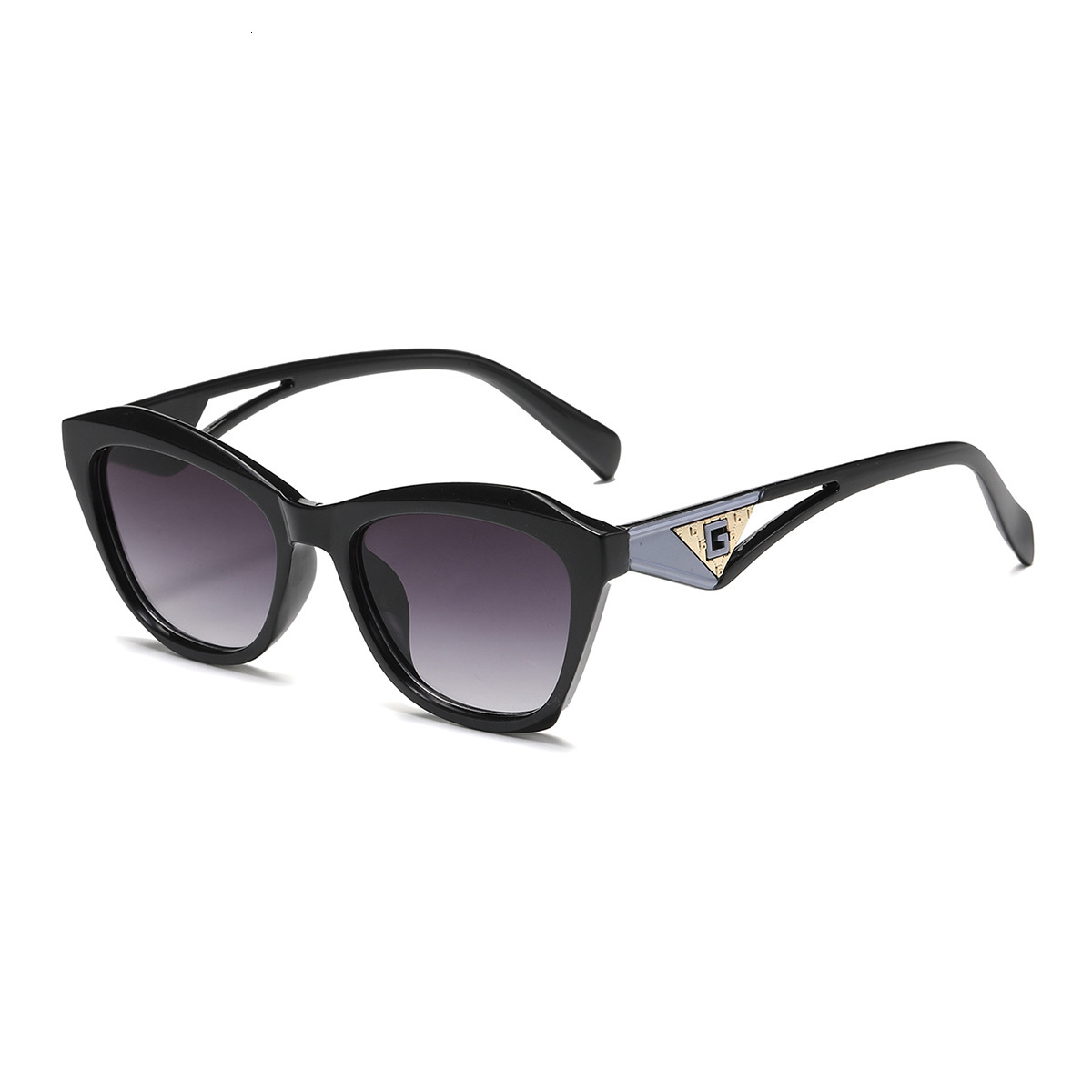 Luxury Brand Designer Sunglasses Blue Light Blocking Glasses, New Fashion Sunglasses For Men, Trendy Retro Square Frame Women's Sunglasses, Trave