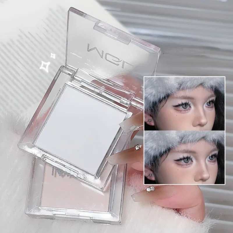 Matte Highlighter Powder Eyeshadow Palette White Long Lasting Natural 3D Brightening Eye Makeup Palette Brighten Face High Gloss H260328