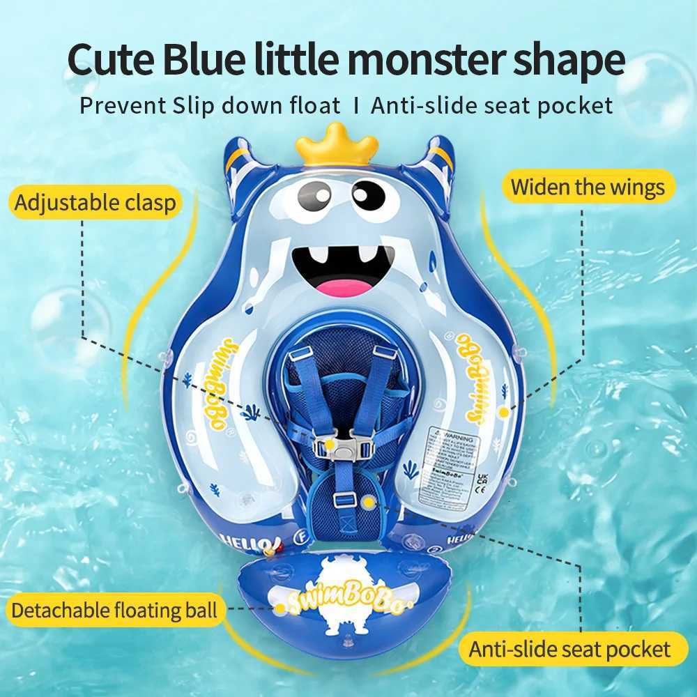 Swimbobo Kids Inflatable Baby Floating Water Toy Swimming Floats Waist Trainer Child Swim Pool Ring PVC Children Float Z260328