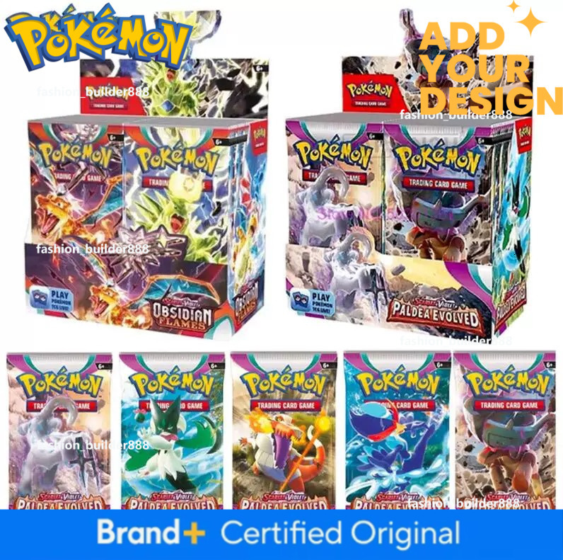 Pokemon Cards Blind Box Paldea Evolved Scarlet and Violet 360pc/1box Booster Bundle Booster Box