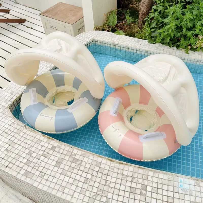 Baby Swim Ring Inflatable Toy Swimming Ring Floating Seat Swimming Circle Water Play Equipment Summer Beach Pool Party for Kids Z260328