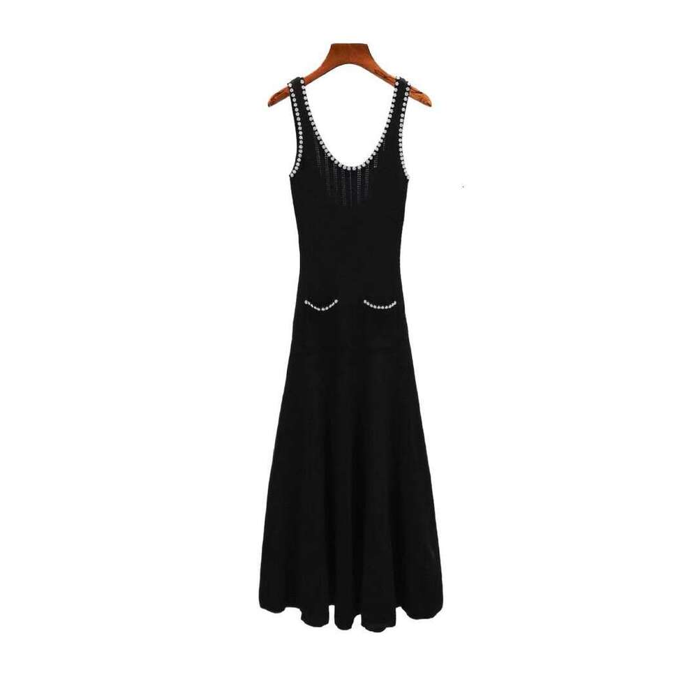 k30 2026 CC summer designer high-end women's French elegant knitted vest dress cardigan sweater