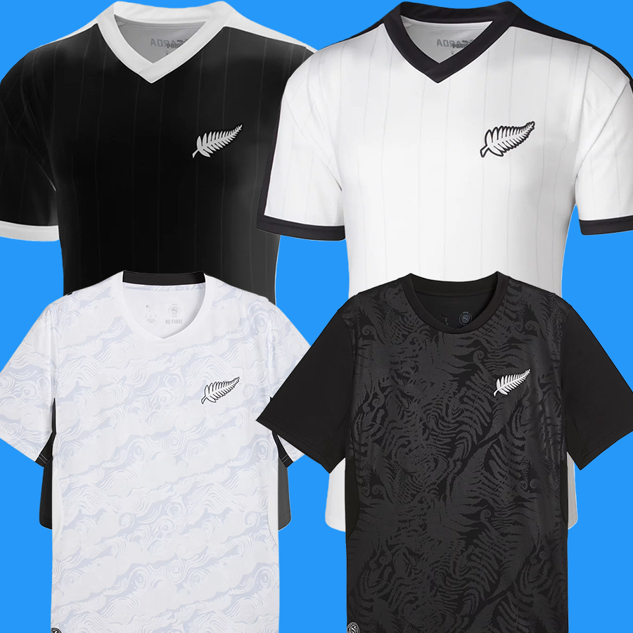2026 New Zealand Soccer Jerseys 2025 New Zealand Football Shirt