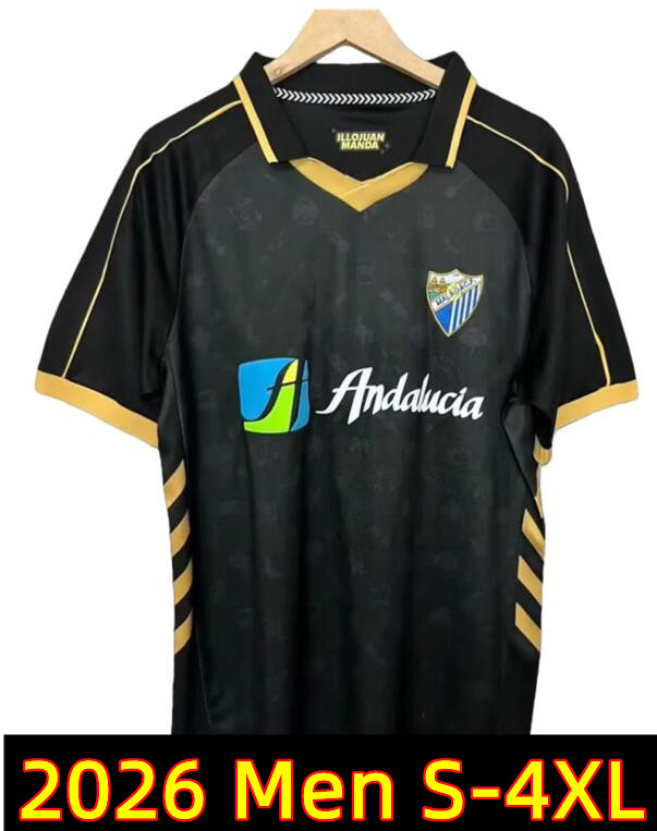 2025 2026 CAMISETA MALAGA CF 97 98 25th Retro soccer jersey 120 ANIVERSARIO RETRO25 26 Home Away Football Shirts Men BUSTINZA M. JUANDE RAMON FEBAS ALEX GALLAR SOL MUNOZ