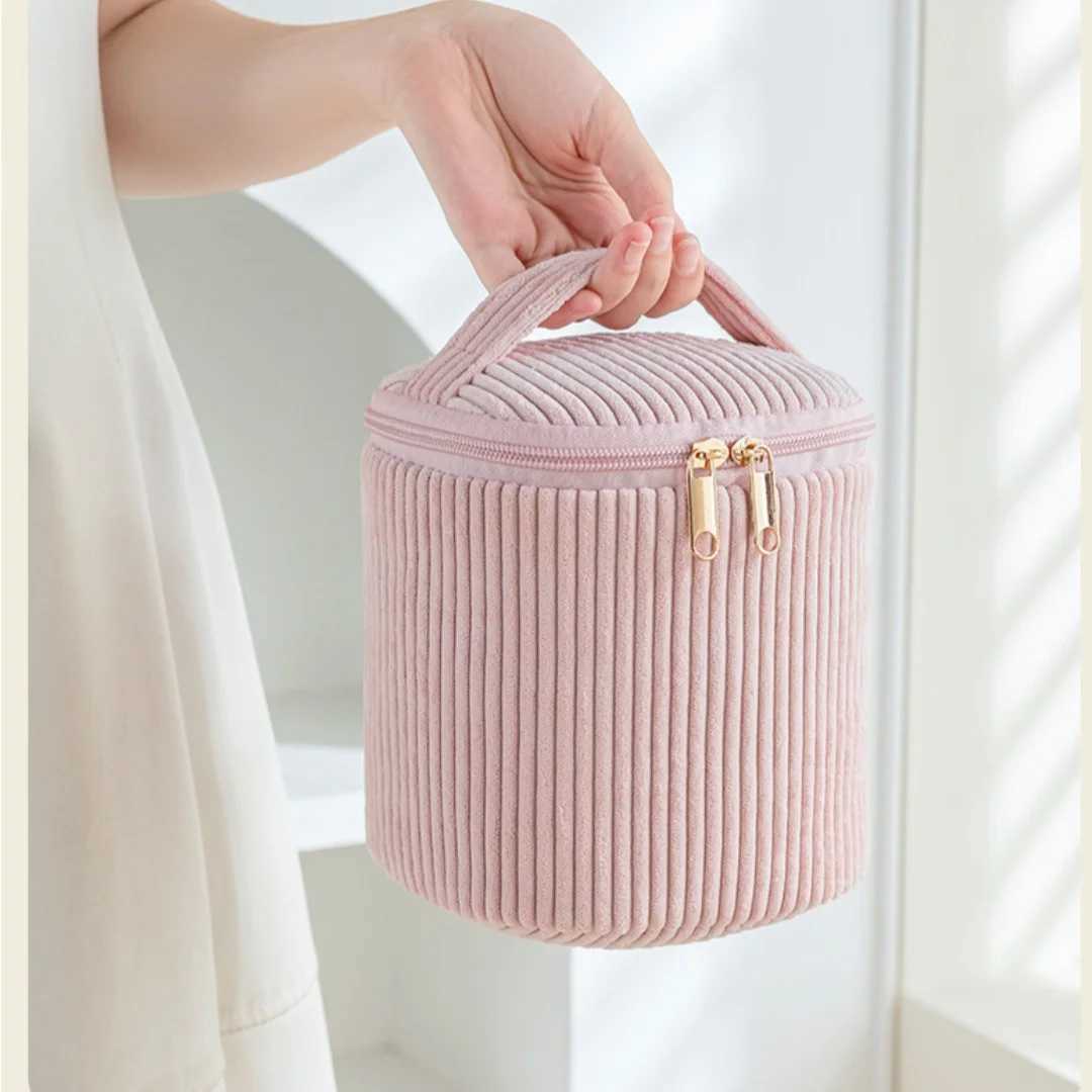 4Pcs Comestic Bag Make Up Storage Organizer Puffy Makeup Bag Comestic Pouch for Travel Portable Velet Large Toiletry Bag Organiz D260328