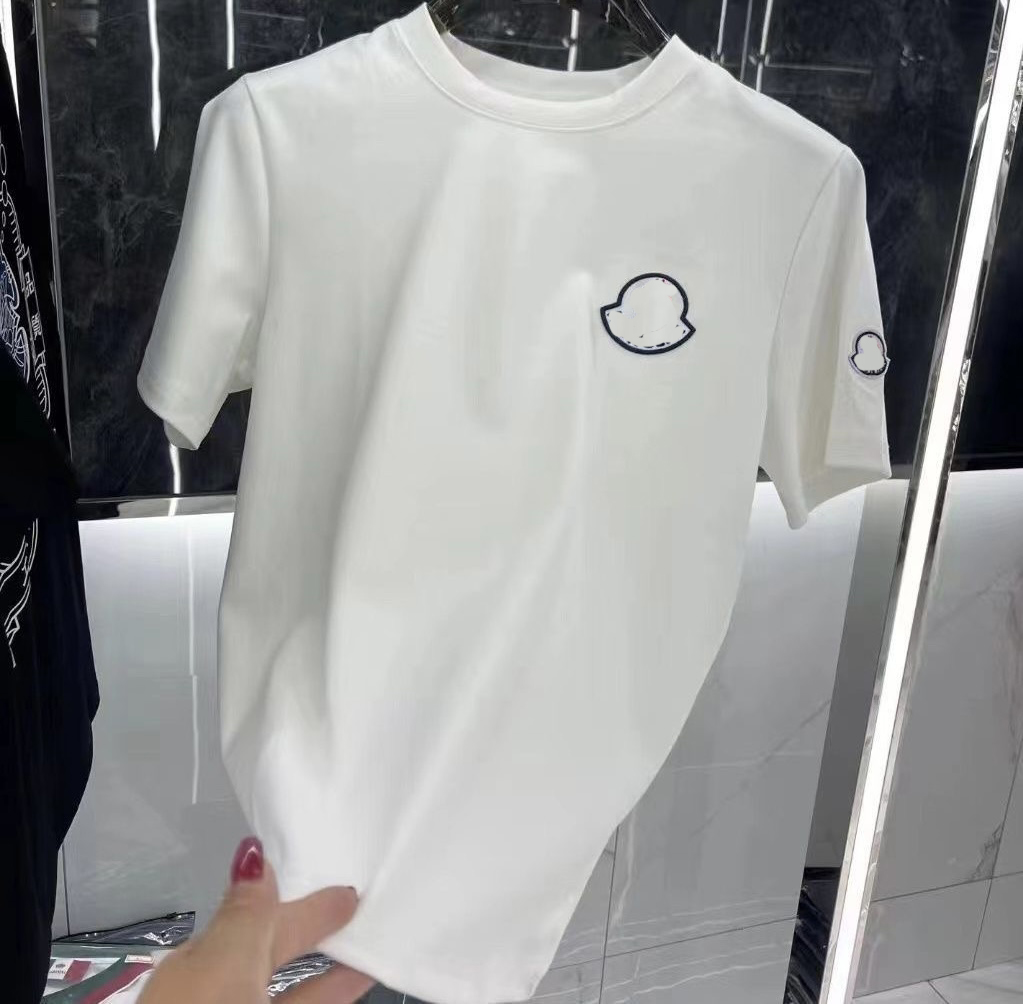Summer fashion designer crew-neck Brand polo shirtSuitable for both men and women100% pure cotton men's T-shirt