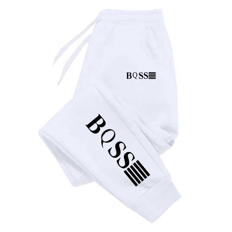 2024 Mens Sweatpants Fashion Trend Jogging Trousers Versatile Soft Street Elastic Waist Casual Pants S-4XL M260328