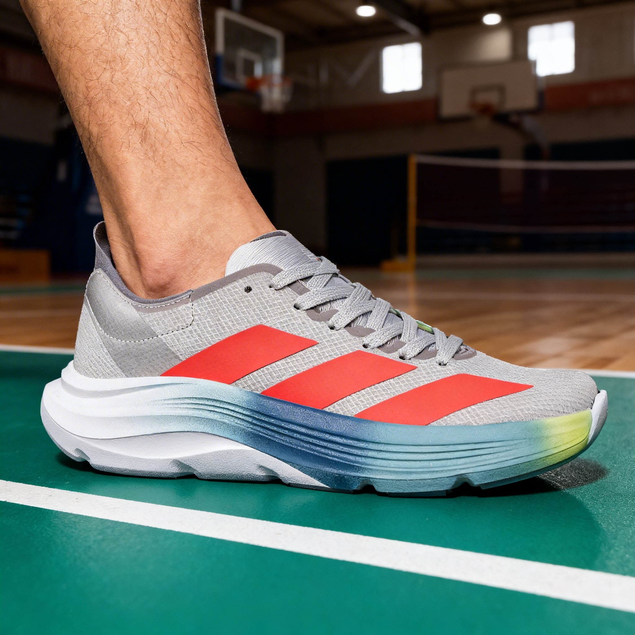 Free shipping 2026 luxury large size Anti-slip Athletic Running Shoes Durable Outdoor Footwear
