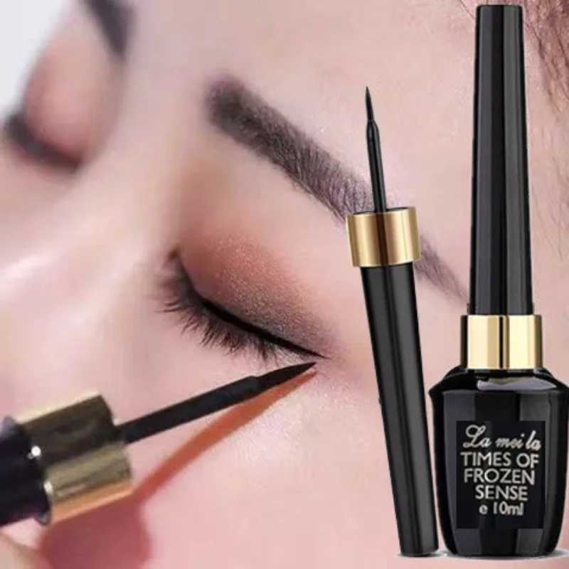 Long-lasting Black Gel Eyeliner Ultra-fine Hard-tipped Waterproof Liquid Eyeliner Pen Quick-Dry Durable Cosmetics Makeup Tool H260328