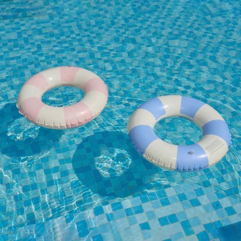 Donut Swimming Ring Inflatable Pool Float for Adult Swimming Circle Swim Tube Water Sports Swim Accessory Swim Float Z260328